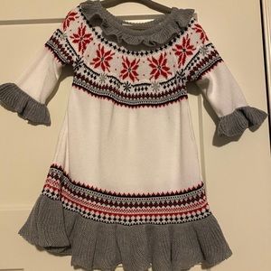 24months holiday sweater dress. ADORABLE